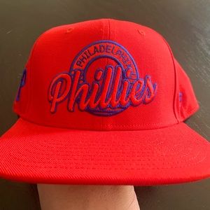 Philadelphia Phillies trucker straight bill hat